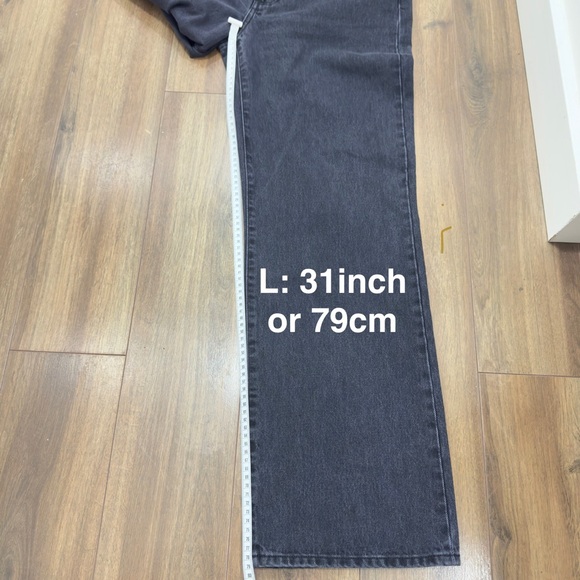 Aritizia Denim Forum the Farrah hi-rise wide jeans size 30 - Picture 7 of 11